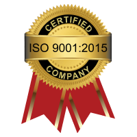 ISO 9001:2015 Certified Seal